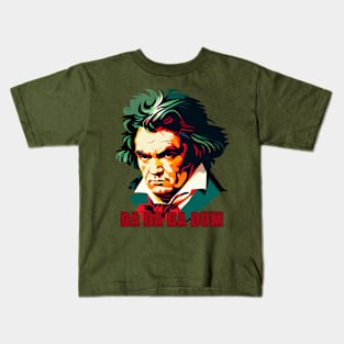 Beethoven, Ludwig Van Kids T-Shirt